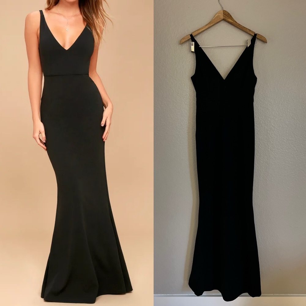 Melora Black Sleeveless Maxi Dress